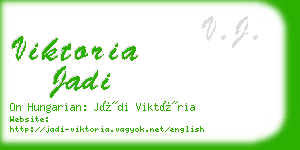 viktoria jadi business card